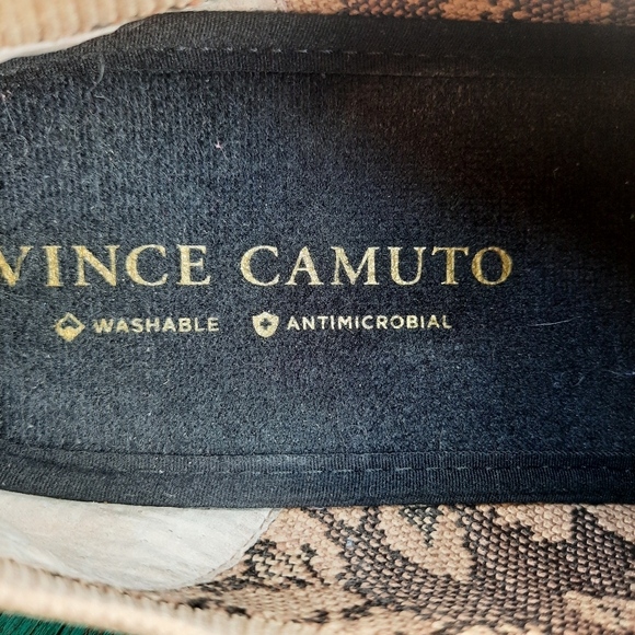 Vince Camuto Animal Print Keamalla Knit Slip On Shoes Size 10 Brown Black - Picture 7 of 12